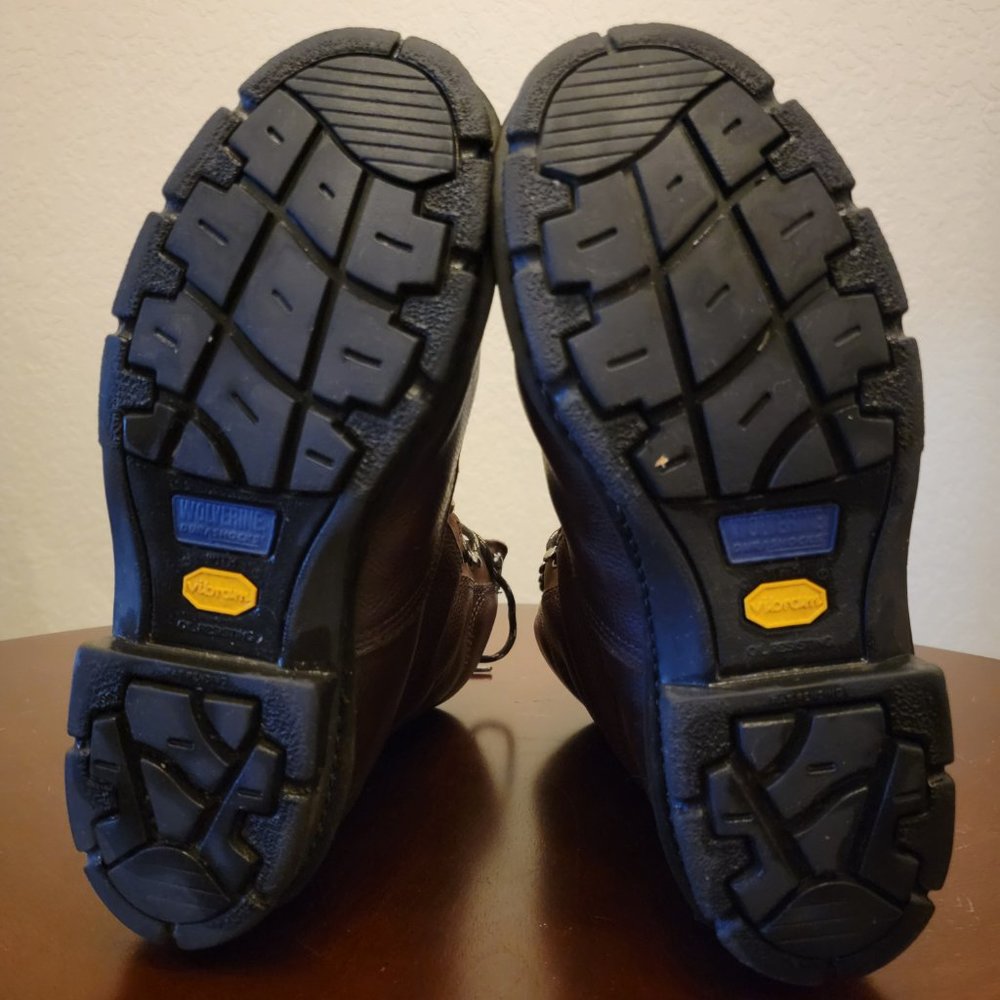 Men's Wolverine 8" Fusion Steel Toe Internal Meta Guard Work Boot W01664 Size 10 - Picture 5 of 11